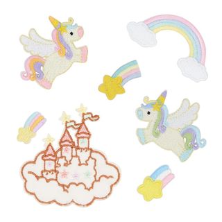 【人気商品】ワッペン 刺繍シール アイロン不要 MUNCVY アップリケ DIY