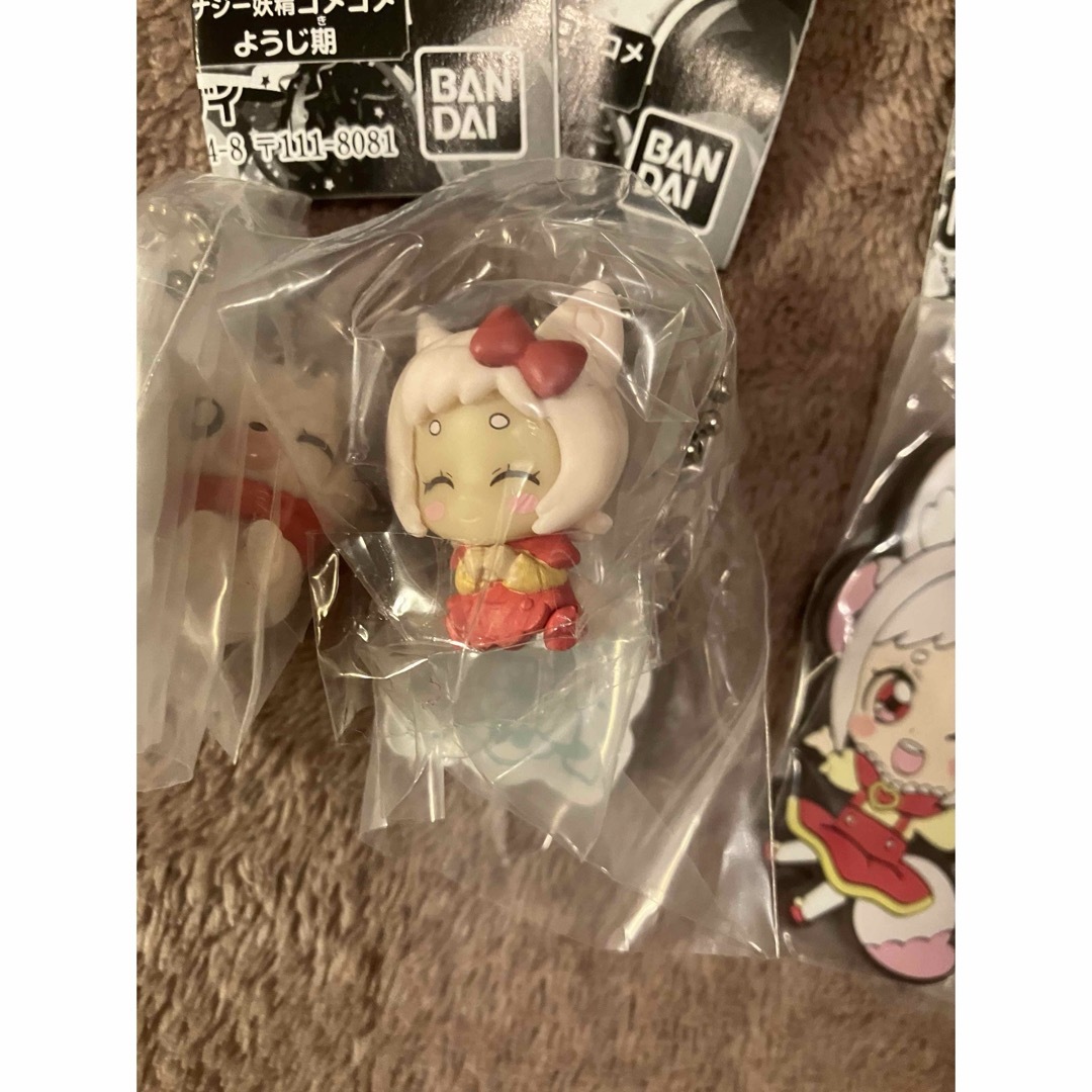 BANDAI(バンダイ)の☆ デリシャスパーティ プリキュア　コメコメ3点セット エンタメ/ホビーのおもちゃ/ぬいぐるみ(キャラクターグッズ)の商品写真