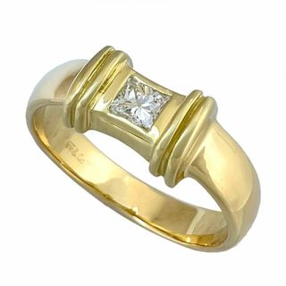 ティファニー(Tiffany & Co.)のティファニー　750　K18　YG　スタッキング　バンド　ダイヤ　リング　10号(リング(指輪))