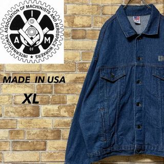 USA製　ヴィンテージ　Gジャン　デニムジャケット　ビッグシルエット　XL(Gジャン/デニムジャケット)