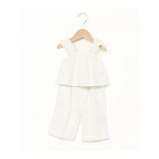 ベビーギャップ(babyGAP)のbabyGap  コットンリネン ラッフルフリル セットアップ(その他)