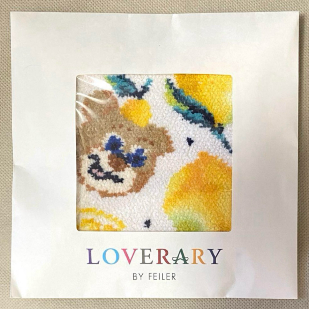 FEILER(フェイラー)のラブラリーバイフェイラー セトウチレモンドット ハンカチ 広島限定 ご当地 レディースのファッション小物(ハンカチ)の商品写真