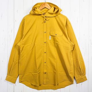【Men's L イエロー系】 Ridge Mountain Gear ( リッジマウンテンギア ) フーデッド ロングスリーブ シャツ Hooded Long Sleeve Shirt Rustic Musta