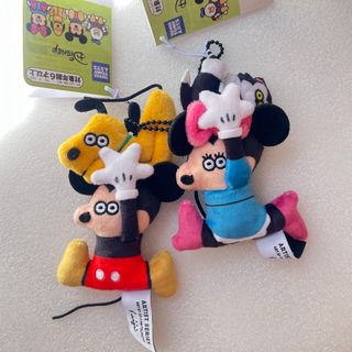 ディズニー(Disney)のディズニー 松本セイジ ボールチェーンマスコット 2点セット(キャラクターグッズ)