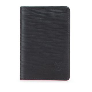 ルイヴィトン(LOUIS VUITTON)の美品 ルイ ヴィトン エピ オーガナイザー ドゥ ポッシュ カードケース M60642 レザー メンズ LOUIS VUITTON 【1-0221631】(パスケース/IDカードホルダー)
