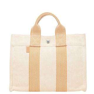 エルメス(HERMES)のエルメス ニューフールトゥPM ハンドバッグ トートバッグ キャンバス レディース HERMES 【234-22921】(トートバッグ)