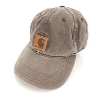 カーハート(carhartt)の古着 Carhartt カーハート ダック地 キャップ FREE ブラウン系 メンズ(キャップ)
