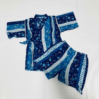 甚平　110 男の子　とんぼ柄