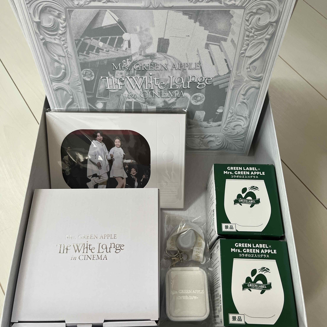 Mrs. GREEN APPLE ホワンジ グリーンラベルグラス セット Mrs. GREEN APPLE ホワンジ グリーンラベルグラス セットの通販