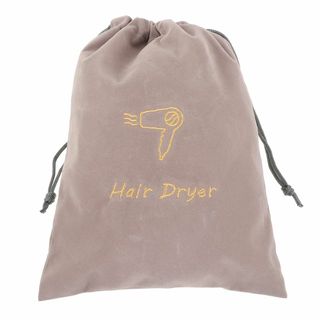 【在庫処分】KESYOO ヘアドライヤーバッグドローストリングストリングバッグポ(日用品/生活雑貨)
