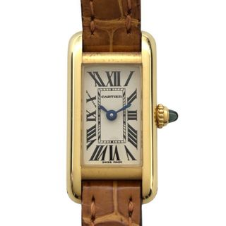 カルティエ(Cartier)の　カルティエ Cartier タンク　アロンジェ W1529956 K18YG レディース 腕時計(腕時計)