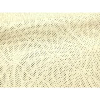 平和屋着物■本場大島紬　白大島　抽象文様　正絹　逸品　DAAT8838zy