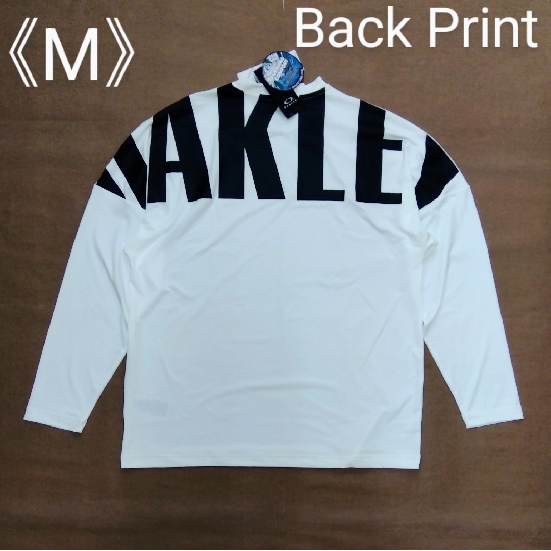 Oakley(オークリー)の[新品] OAKLEY オークリー ロンT 長袖Tシャツ バックプリント M メンズのトップス(Tシャツ/カットソー(七分/長袖))の商品写真