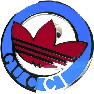 グッチ(GUCCI)のグッチ ブローチ GUCCI×adidas ピンバッチ マルチカラ(ブローチ/コサージュ)