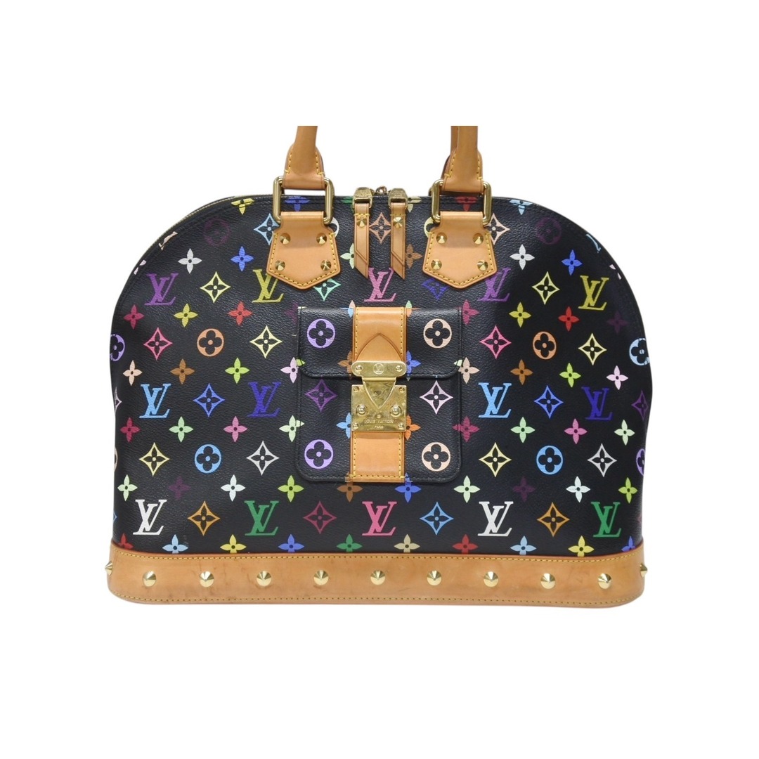 LOUIS VUITTON(ルイヴィトン)の極美品 LOUIS VUITTON ルイヴィトン 村上隆 アルマGM ハンドバッグ M40442 モノグラム マルチカラー ブラック 中古 4b003841 レディースのバッグ(ハンドバッグ)の商品写真