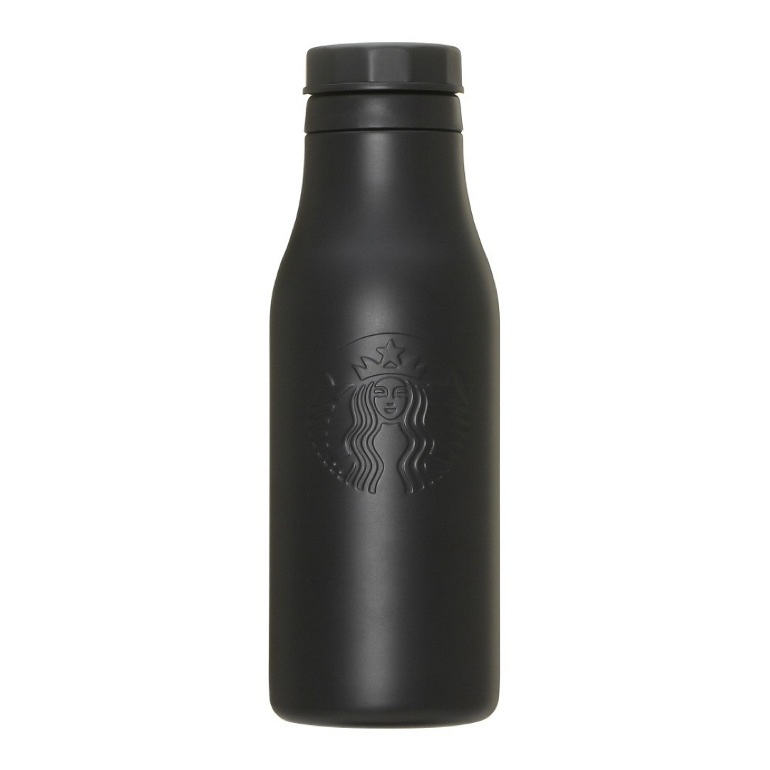 Starbucks(スターバックス)のSTARBUCKS ステンレスロゴボトルマットブラック FRGMT MYST  インテリア/住まい/日用品のキッチン/食器(タンブラー)の商品写真