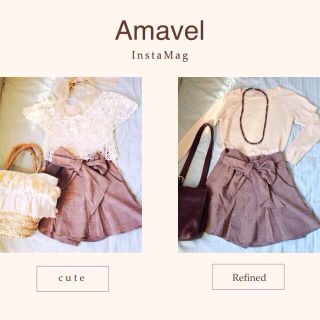 アマベル(Amavel)の春〜秋に♪ Amavel(ミニスカート)