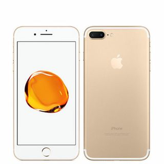 アップル(Apple)のiPhone7 Plus 128GB ゴールド SIMフリー 本体 スマホ iPhone 7 Plus アイフォン アップル apple  【送料無料】 ip7pmtm559(スマートフォン本体)