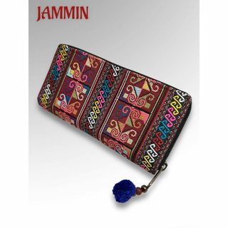 モン族刺繍財布　エスニック　アジアン　民族　モン族　財布　ヒッピー(財布)