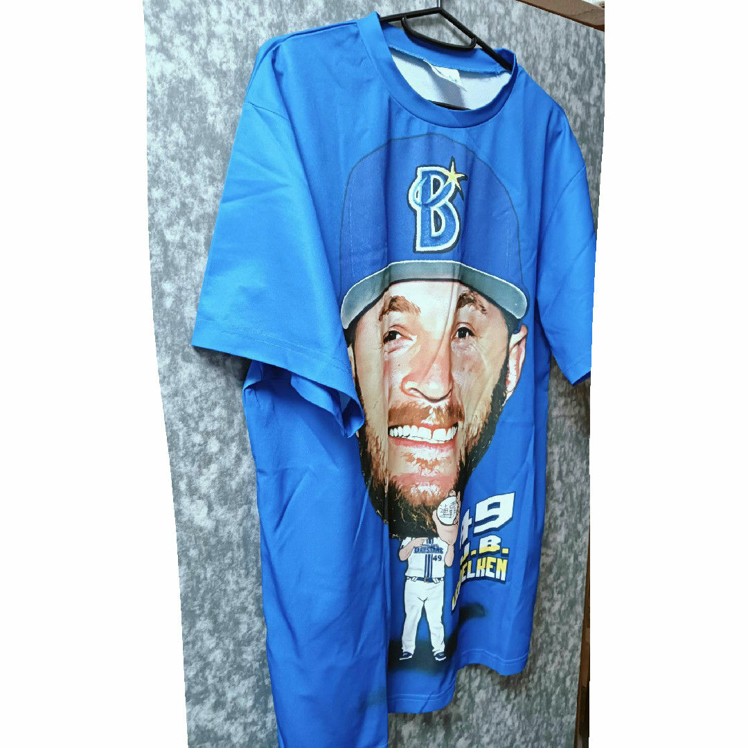 横浜DeNAベイスターズ(ヨコハマディーエヌエーベイスターズ)の横浜Denaベイスターズ ウェンデルケン Tシャツ ユニフォーム スポーツ/アウトドアの野球(応援グッズ)の商品写真