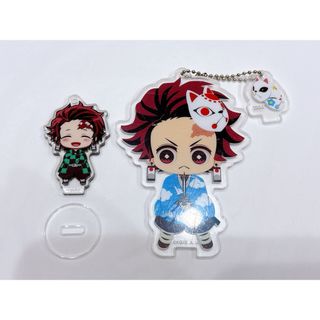 鬼滅の刃 竈門炭治郎 2個セット アクキー みつめて アクスタ