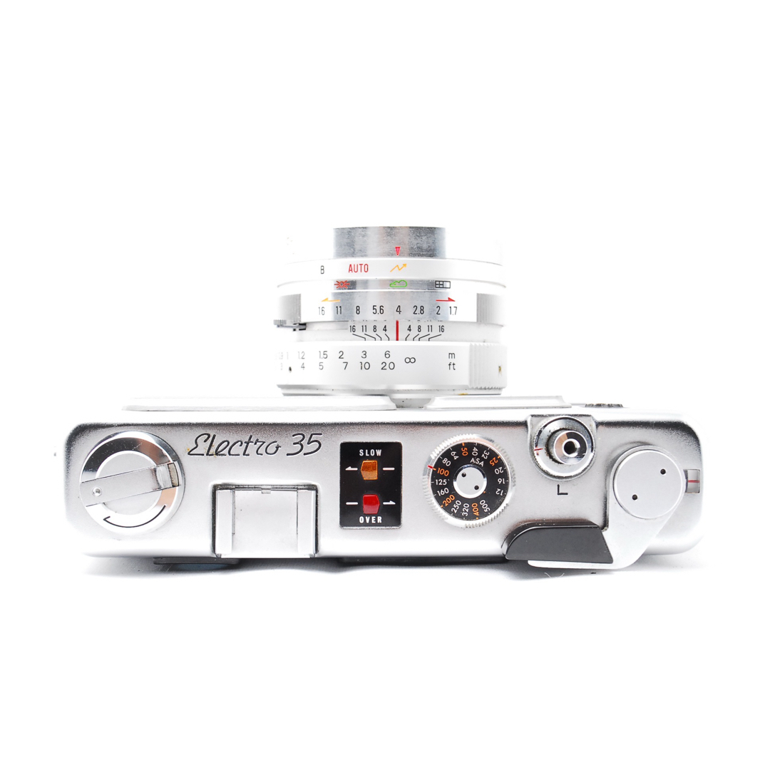 YASHICA ELECTRO 35 45mm F1.7 動作一部OK 現状品 スマホ/家電/カメラのカメラ(フィルムカメラ)の商品写真