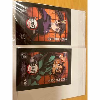 キメツノヤイバ(鬼滅の刃)の鬼滅の刃　無限城編　入場者特典　竈門炭治郎 栗花落カナヲ　2枚セット(キャラクターグッズ)