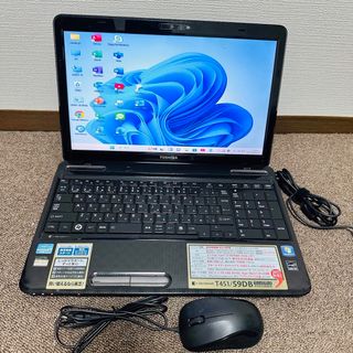 トウシバ(東芝)のS63 TOSHIBAノートパソコン i7メモリ8GサクサクWindows11(ノートPC)