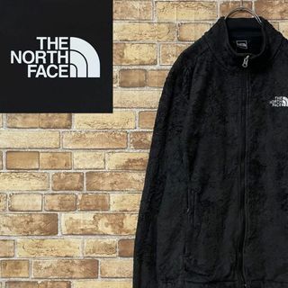 ザノースフェイス(THE NORTH FACE)のノースフェイス　ボアフリースジャケット　アウトドア　黒　ブラック　古着女子(その他)
