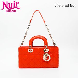 クリスチャンディオール(Christian Dior)のディオール Dior ラムスキン レディーディオール D-JOY ハンドバッグ(ハンドバッグ)