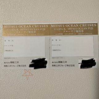 商船三井 株主優待『にっぽん丸』クルーズ優待券2枚(その他)