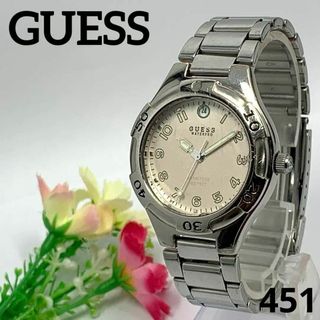 GUESS - 稼働品 GUESS メンズ 腕時計 ゲス デイト 日付 回転ベゼル クオーツ式