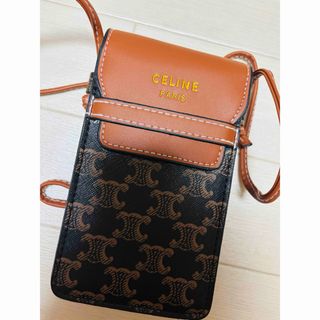 セリーヌ(CELINE)のセリーヌ　ノベルティ　携帯ケース(ショルダーバッグ)