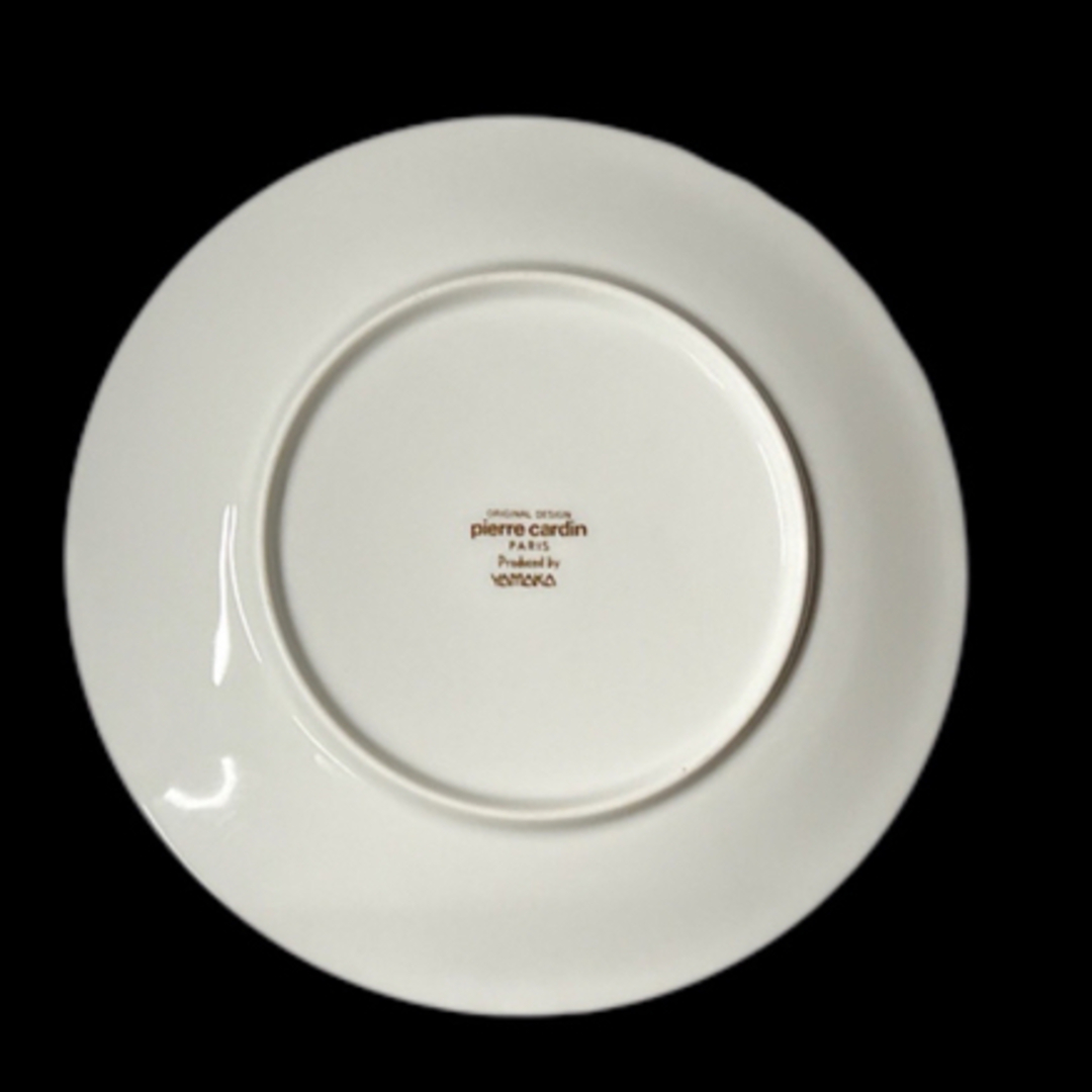 pierre cardin(ピエールカルダン)の箱付 ピエールカルダン 白皿5枚セット 19.5cm ヴィンテージ ケーキ皿 インテリア/住まい/日用品のキッチン/食器(食器)の商品写真