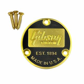 ★Gibson CS メダリオン バックプレート レプリカ G/B 薄型★(エレキギター)