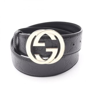グッチ(GUCCI)のGUCCI グッチ ベルト インターロッキングG グッチシマ(ベルト)
