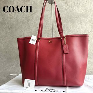 コーチ(COACH)の【未使用級】COACH レガシー Cロゴ トートバッグ 肩掛け ペブルレザー(トートバッグ)