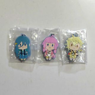 刀剣乱舞　御伴散歩カプセルラバーマスコット　其の四　沖縄刀3種セット(キャラクターグッズ)