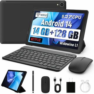タブレット 10インチ Android14 wifiモデル 14GB+128GB(タブレット)