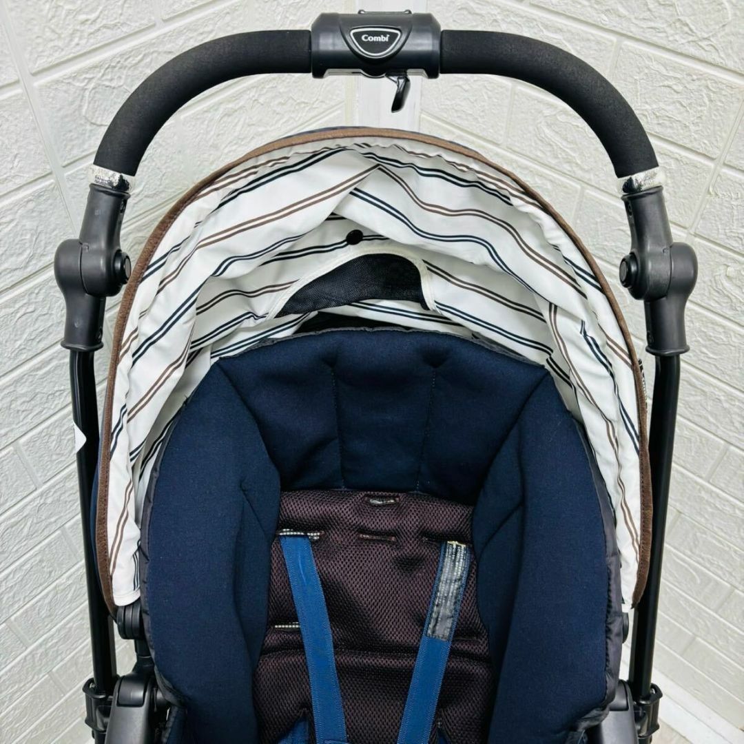 combi(コンビ)のcombi コンビ スゴカル 4キャス compact HH クラッシー ネイビ キッズ/ベビー/マタニティの外出/移動用品(ベビーカー/バギー)の商品写真