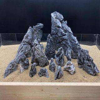 MSS-6547 青龍石6キロセット 酸処理済み龍王石　竜王石　アクアリウム(アクアリウム)