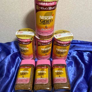 ネスカフェ(ネスカフェ)のネスカフェ　GOLD BLEND カフェインハーフ 本体+詰替えセット(コーヒー)