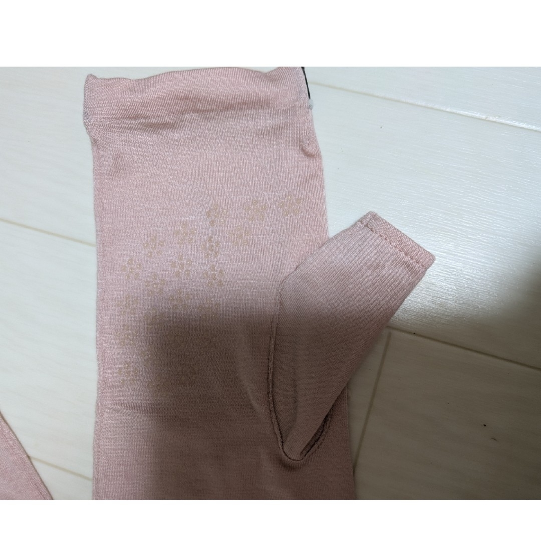 LANVIN COLLECTION(ランバンコレクション)のLANVIN COLLECTION 　ピンク　アームカバー レディースのファッション小物(手袋)の商品写真