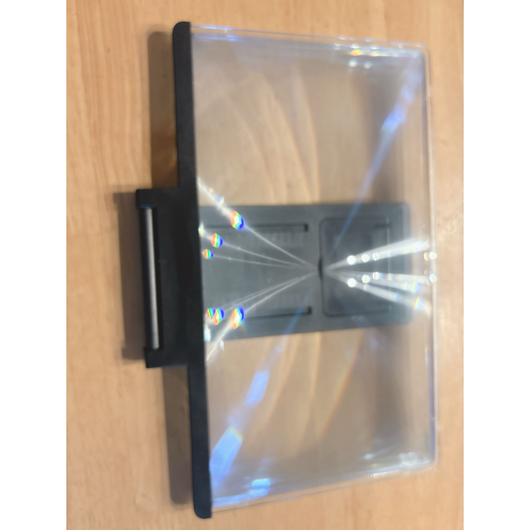 スクリーンアンプ スマホ拡大鏡ホルダー スマートフォン用画面拡大鏡 360 スマホ/家電/カメラのスマホアクセサリー(その他)の商品写真