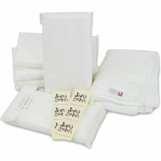 【特価商品】oruta 今治タオル 自然派 フェイスタオル ごあいさつ シール付(タオル/バス用品)