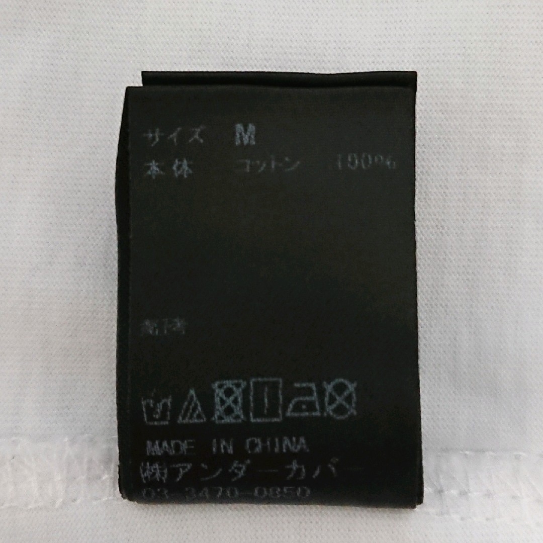 UNDERCOVER(アンダーカバー)の定番モデル アンダーカバー クマ ビック プリント ホワイト 半袖 Tシャツ メンズのトップス(Tシャツ/カットソー(半袖/袖なし))の商品写真