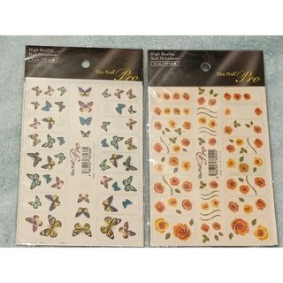 Sha-Nail 写ネイル Pro  ヴィンテージバタフライ B ＆ ローズ B(ネイル用品)