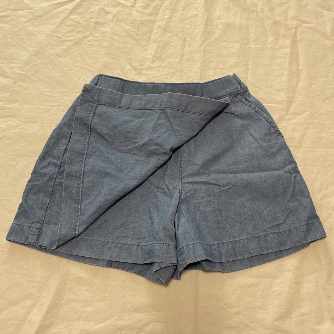 UNIQLO(ユニクロ)のUNIQLO 120㎝ 女の子　スコート　キュロット　スカパン　ショートパンツ キッズ/ベビー/マタニティのキッズ服女の子用(90cm~)(パンツ/スパッツ)の商品写真