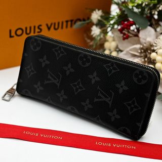 ルイヴィトン(LOUIS VUITTON)のヴィトン 長財布 エクリプス ヴェルティカル ブラック ラウンドファスナー(長財布)
