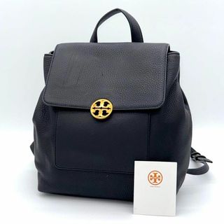 【美品】Tory Burch リュックサック バックパック レザー ブラック